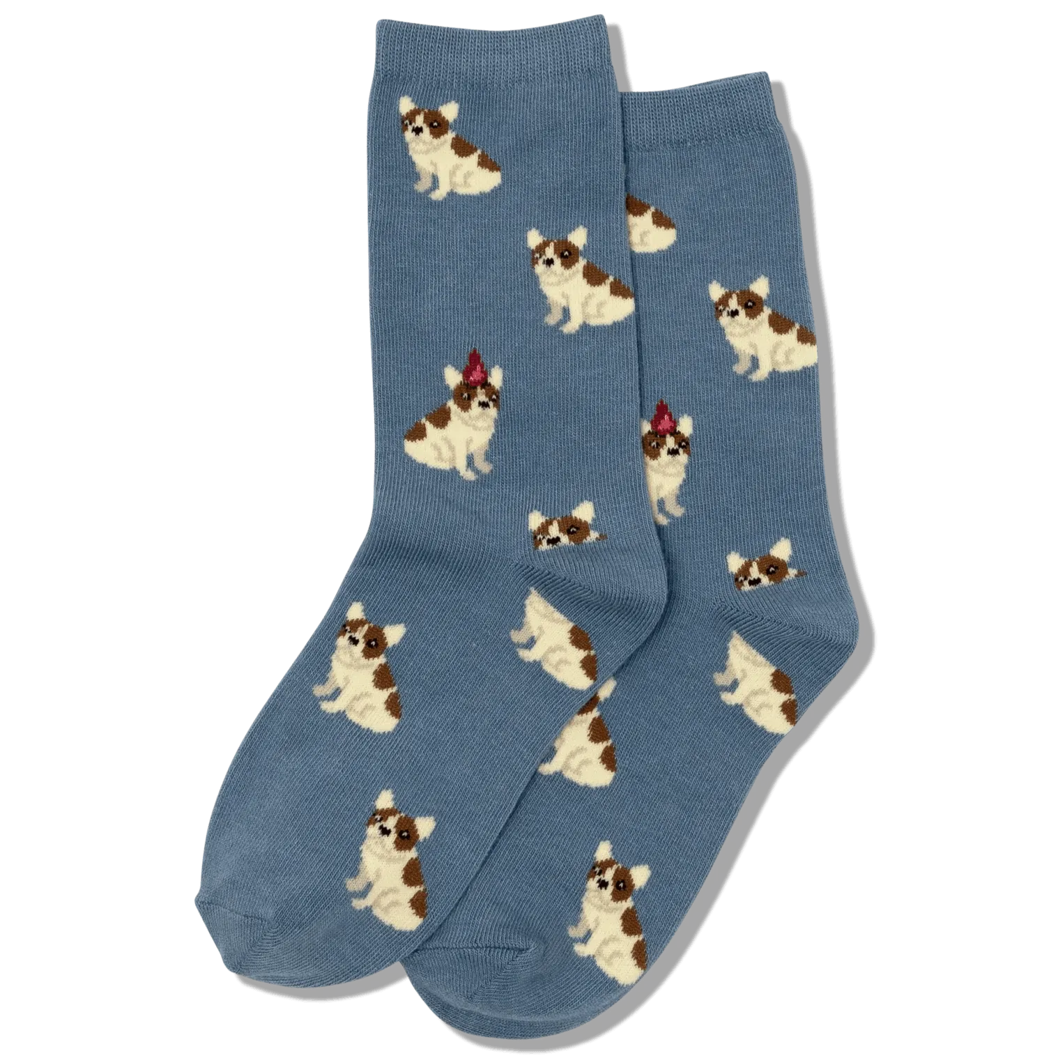 Birthday Frenchie Kids Crew Socks