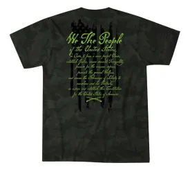 Blessings of Liberty T-shirt - Military Green Camo