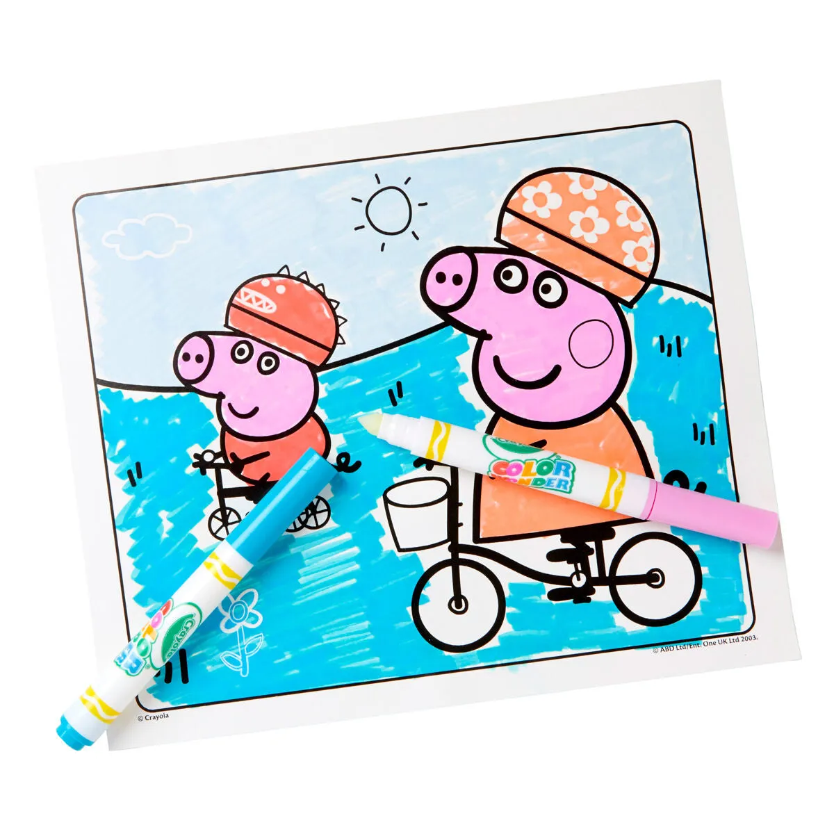Crayola Color Wonder Mess Free Colouring Peppa Pig
