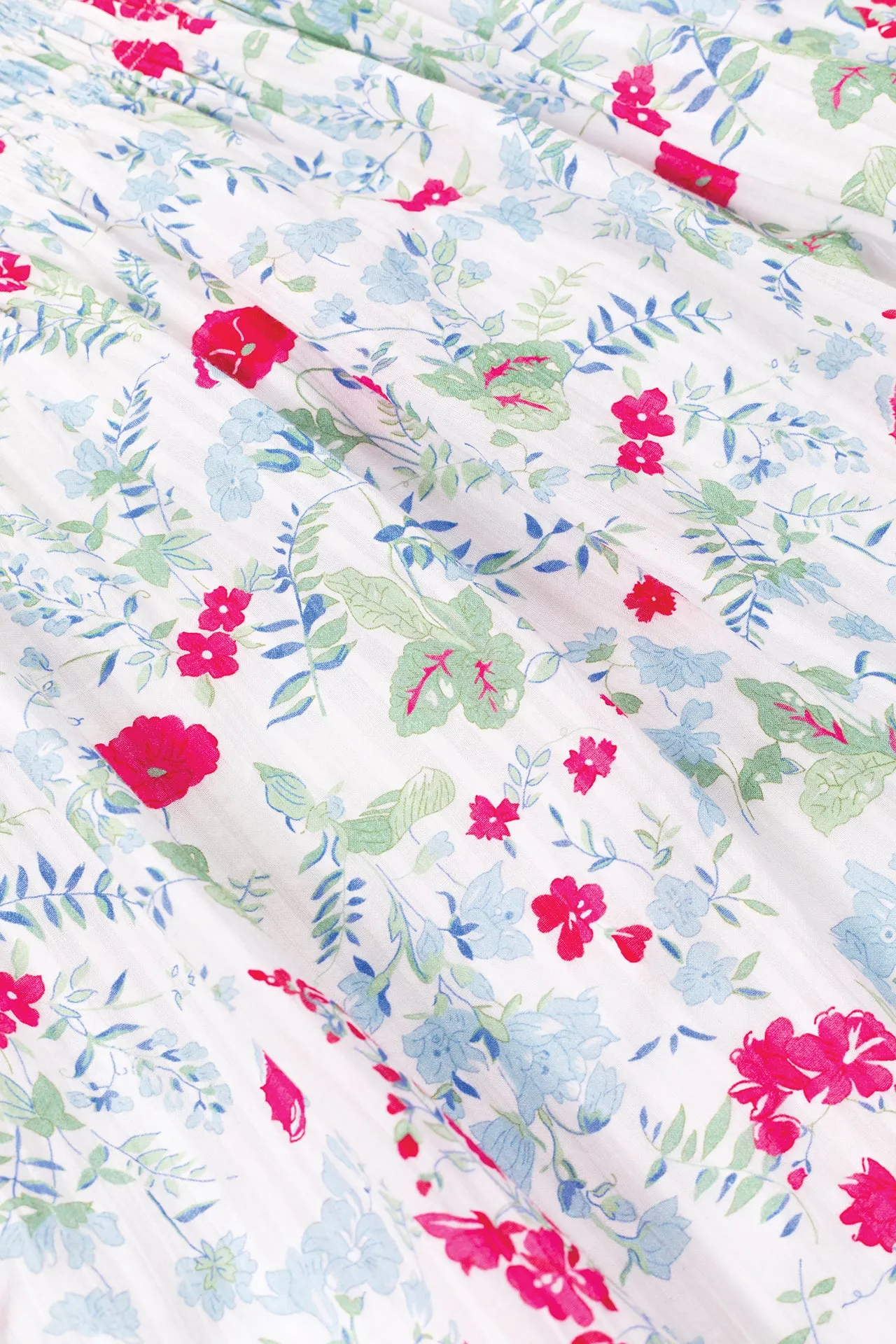 Dress - Magenta Flower Print