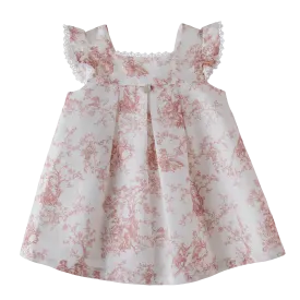 Dress - Pink Toile de Jouy