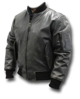 GTH MA1 VINTAGE LEATHER JACKET