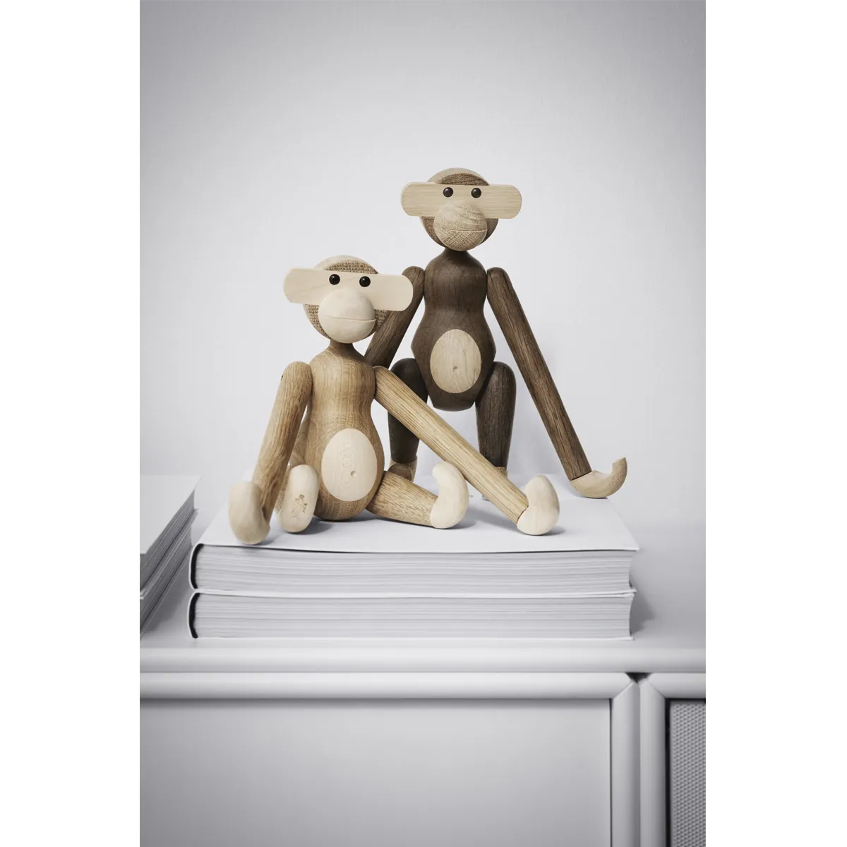 Kay Bojensen Monkey Small Oak   Maple 20cm