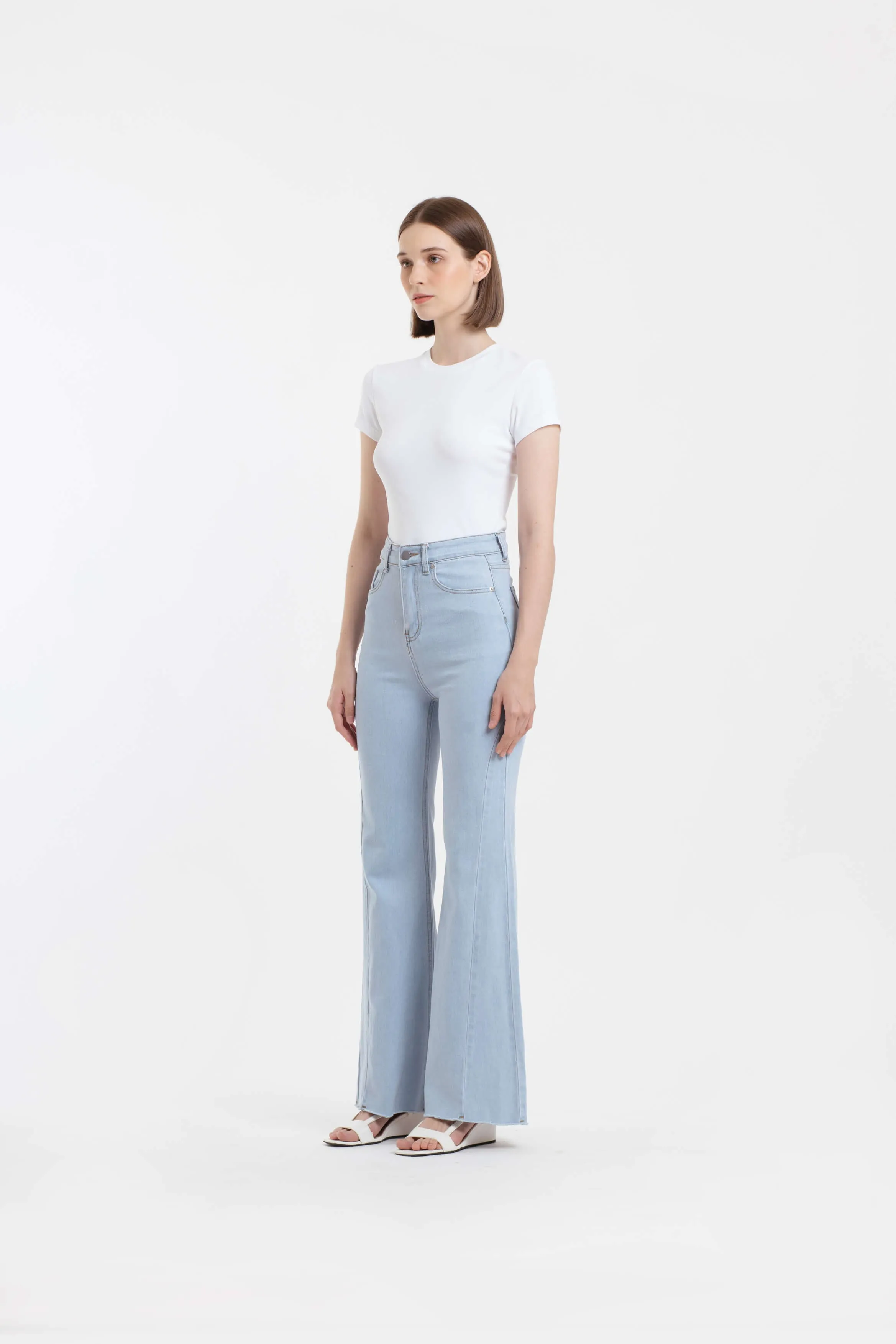 Light Blue Sydney Flare Jeans