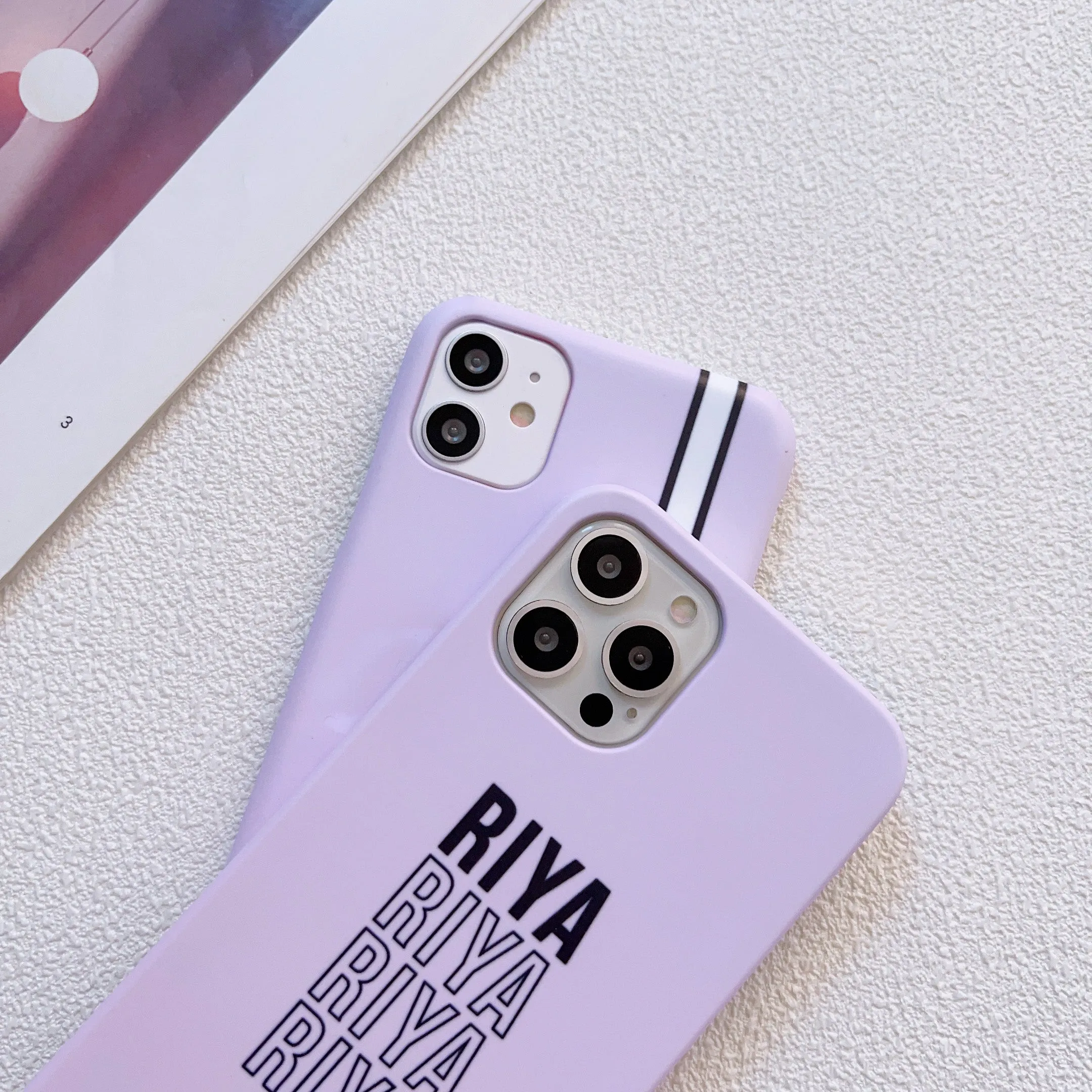 Purple Ombre Customised Slim Case