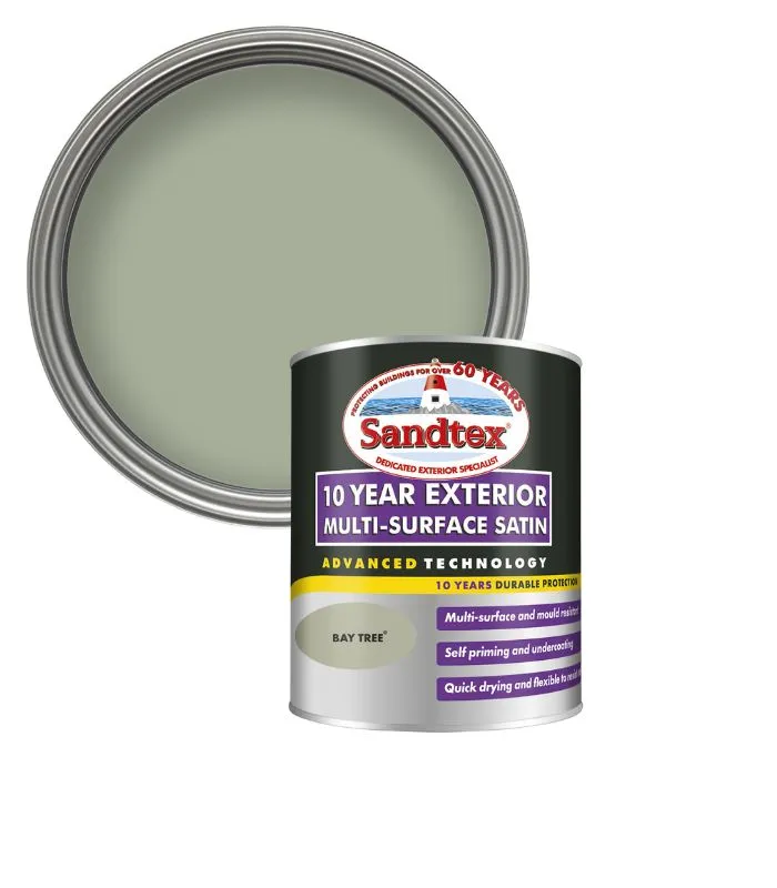 Sandtex 10 Year Exterior Multi Surface Satin Paint