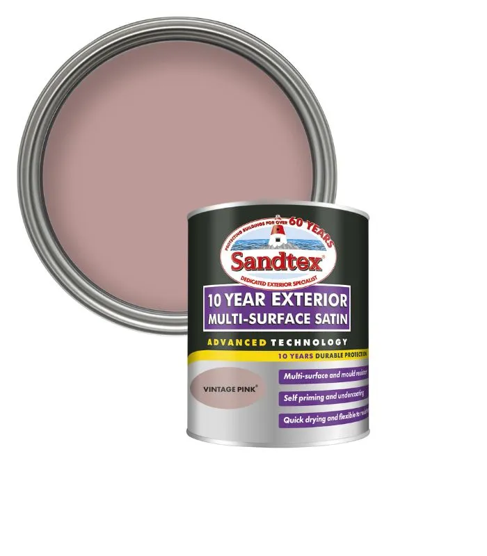 Sandtex 10 Year Exterior Multi Surface Satin Paint