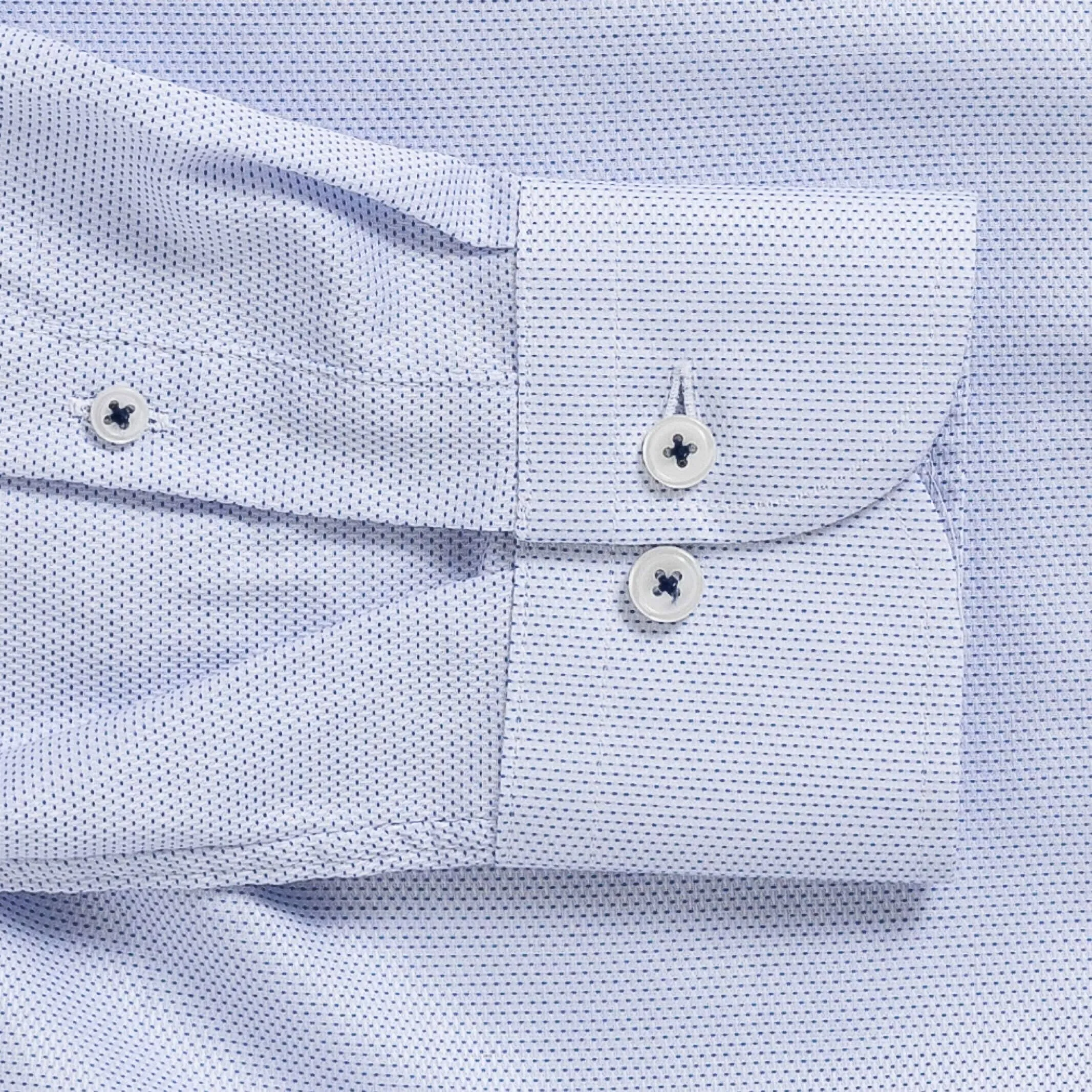 The Light Blue Albright Dot Custom Shirt